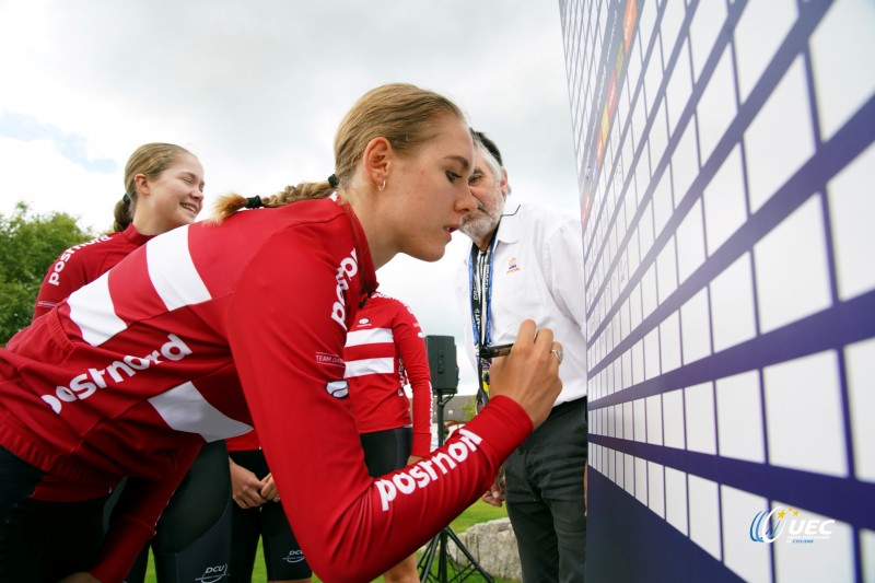 2023 UEC Road European Championships - Drenthe - Under 23 Women?s Road Race - Coevorden - Col Du VAM 108 km - 22/09/2023 - Denmark - photo Massimo Fulgenzi/SprintCyclingAgency?2023